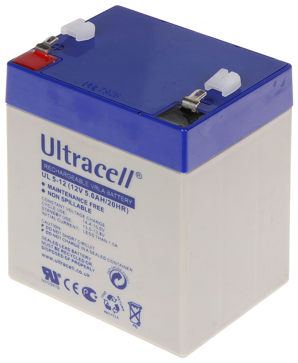 UPS - ACUMULATOR 12V  5AH  UL5-12  Ultracell UL Series - General Series (include TV 0.5 lei)