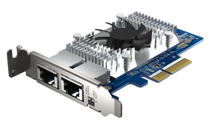 QNAP LAN Card 2x 10GbE RJ45 PCIe Erweiterungskarte
