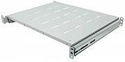 Raft fix perforat Triton 19  1U/750 capacitate incarcare 80kg, negru