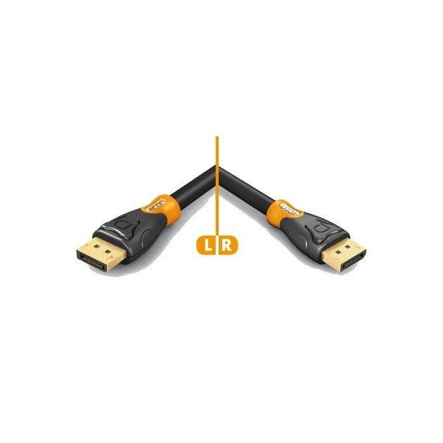 CABLU video SPACER, adaptor DisplayPort (T) la HDMI (T), 4K, 1.8m, Black,  SPC-DP-HDMI-6  (include TV 0.8lei)