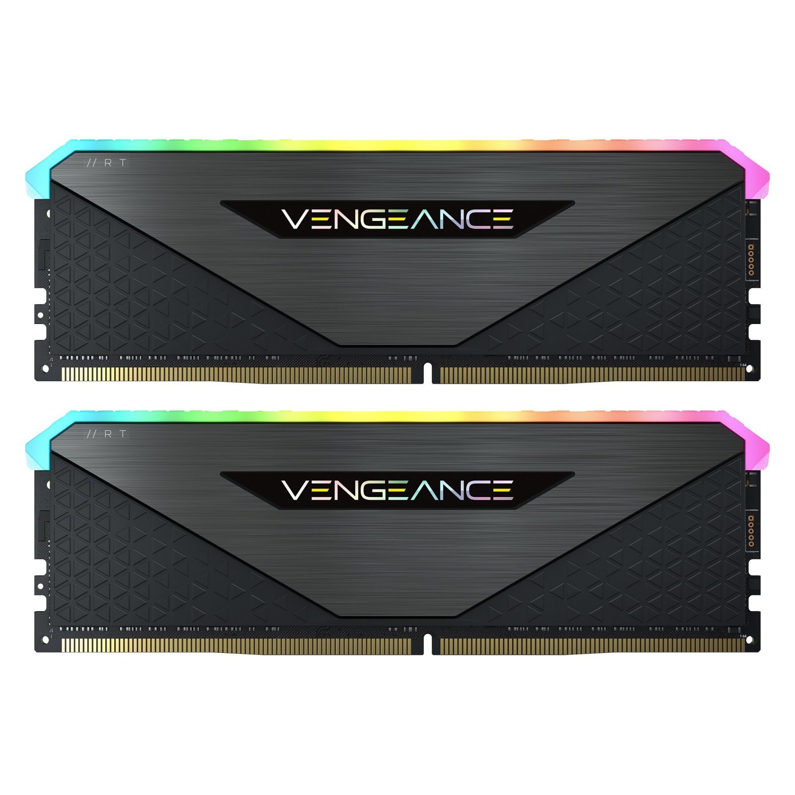 Memorie Corsair Vengeance RT 16 GB DDR4 3200 MHz CL16, kit 2 x 8 GB, XMP 2.0, Negru, RGB