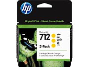 Cartus cerneala HP 3ED79A ,Galben ,3 x 29 ml ,Original (712)