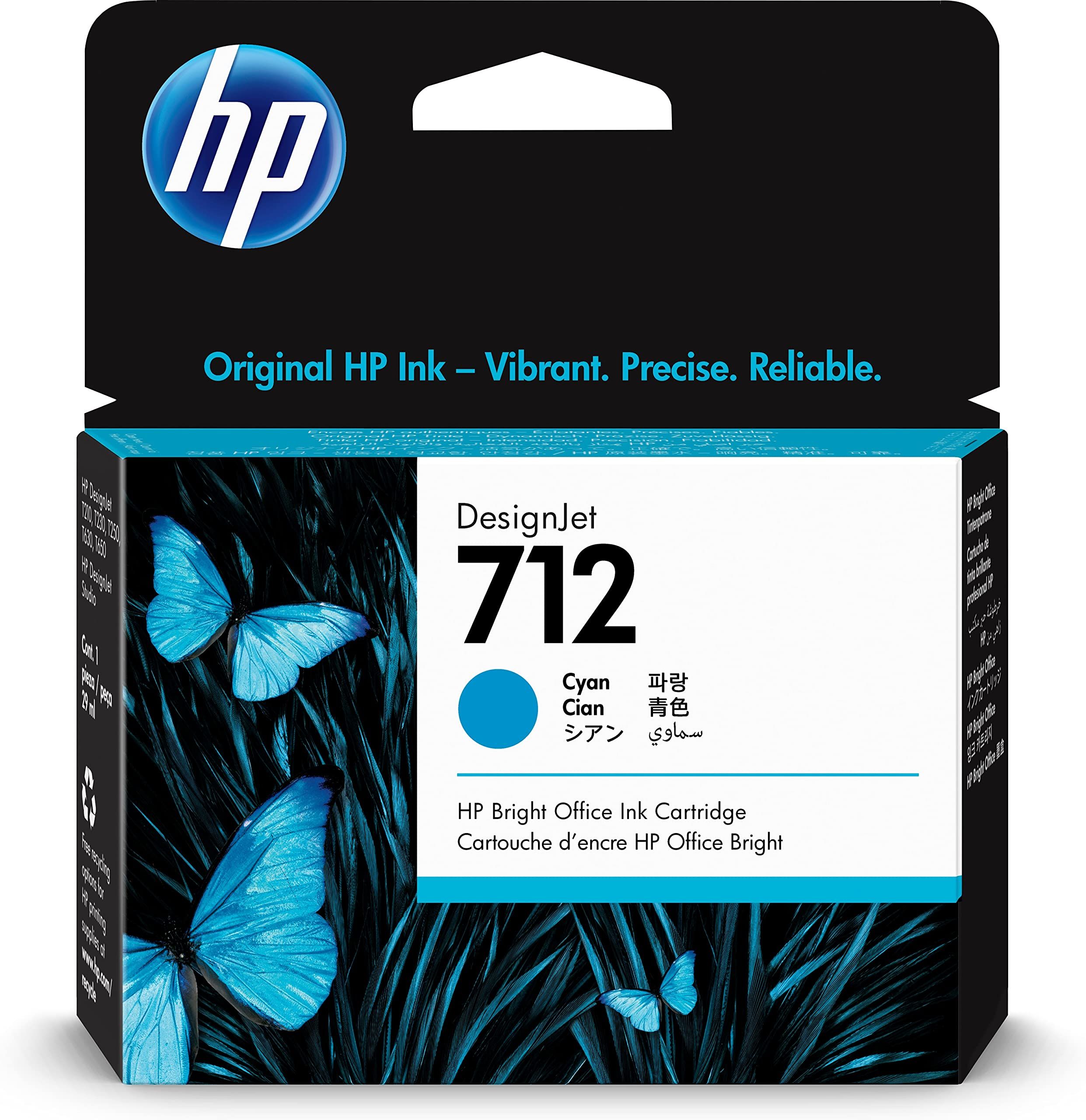 Cartus cerneala HP 3ED67A ,Albastru ,29 ml ,Original (712)
