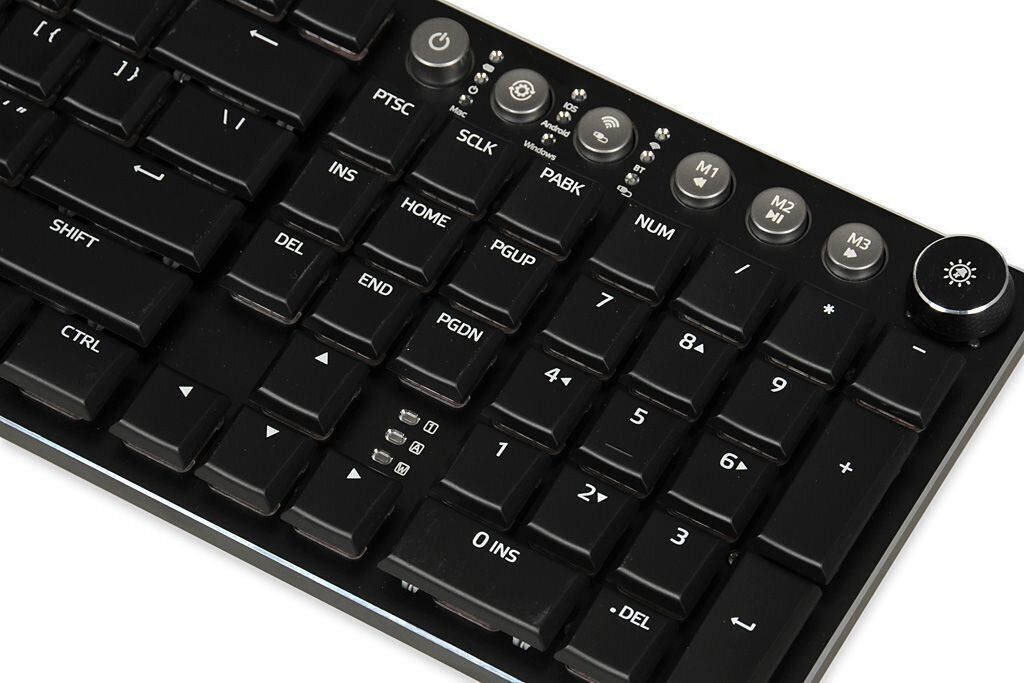 iBox Aurora K-3 keyboard USB QWERTY Silver