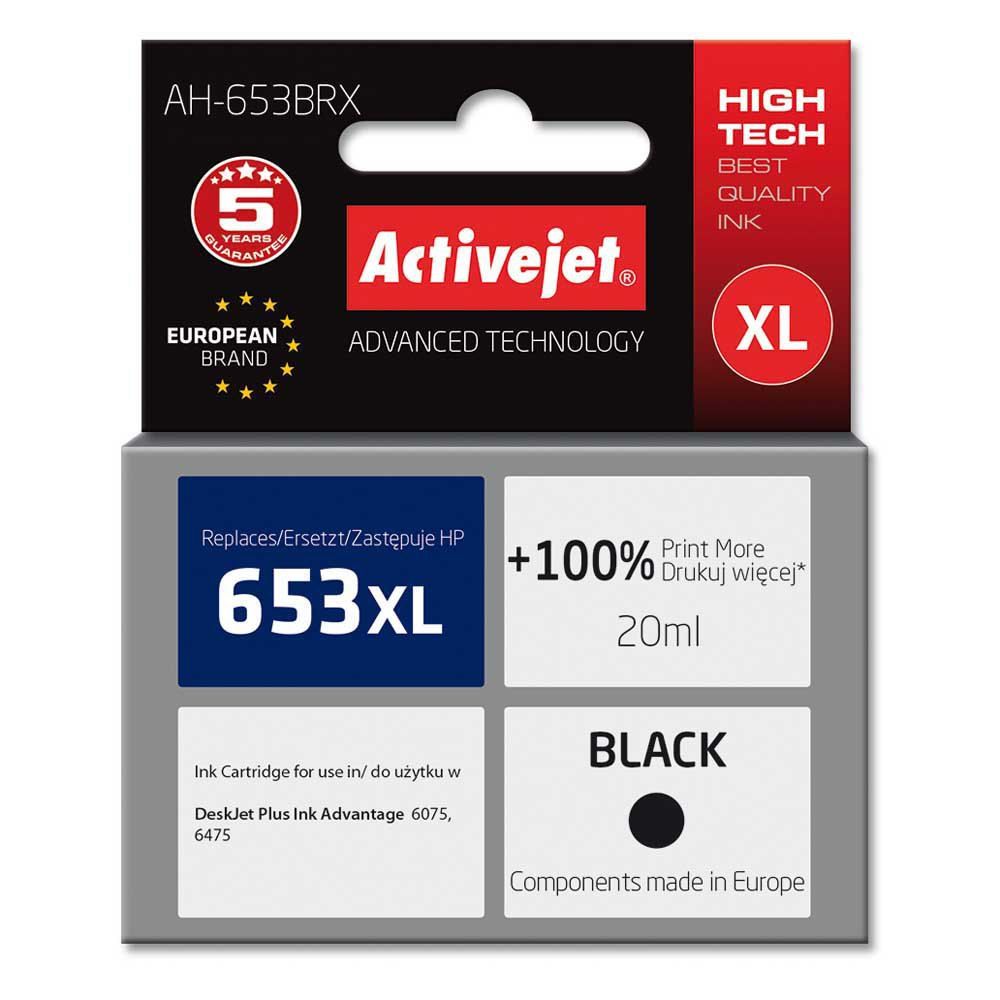 Cartus cerneala Activejet AH-653BRX ,Negru ,720 pagini (compatibil cu HP AH-653BRX)