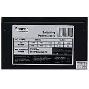 SURSA SPACER 550 (350W for 550W Desktop PC), fan 120mm, 1x PCI-E (6), 4x S-ATA, 1x P8 (4+4), retail box,  SP-GP-550 ,  (include TV 1.75lei)