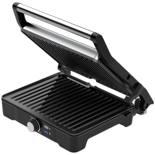 AENO Electric Grill EG2: 2000W, Temperature regulation, Max opening angle -180&deg, Plate size 290*234mm