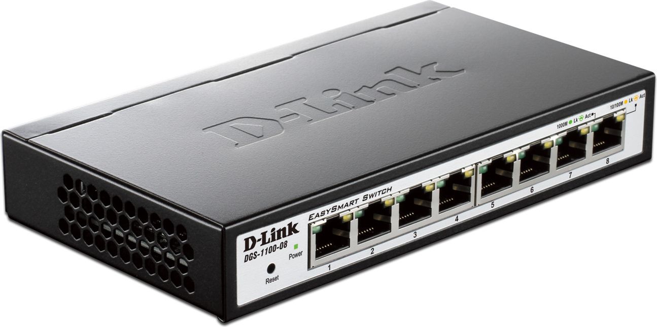 Switch D-Link DGS-1100-16V2, 16 porturi 10 / 100 / 1000 MBs