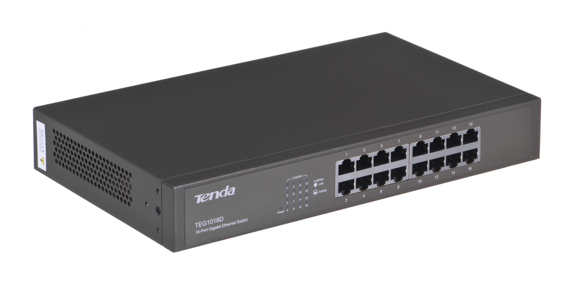 Switch Tenda TEG1016D, 16 porturi 10/100/1000 Mbps