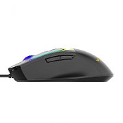 MOUSE Spacer - gaming, gaming, cu fir, USB, optic, 12.000 dpi, butoane/scroll 7/1, iluminare RGB, negru,  SPGM-ALIEN-RACE  (include TV 0.18lei)