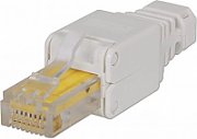CUPLA RJ-45 LOGILINK pt. cablu FTP, Cat5e, RJ-45 (M) x 2, ecranat, metal, 1 buc,  NP0031