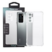 HUSA SMARTPHONE Spacer pentru Huawei P 50 Pro, grosime 2mm, material flexibil silicon + interior cu microfibra, negru  SPPC-HU-P-50P-SLK