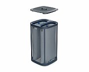 Joseph Joseph 50002 laundry basket 60 L Rectangular Cotton, Polyester Black
