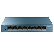 Switch TP-Link TL-LS108G, 8 porturi 10/100/1000 Mbps