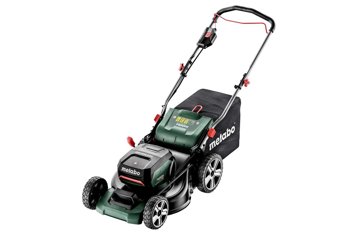 Metabo RM 36-18 LTX BL 46 Push lawn mower Battery Green