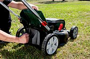 Metabo RM 36-18 LTX BL 46 Push lawn mower Battery Green
