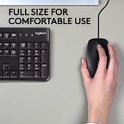 Logitech B110 Silent mouse Ambidextrous USB Type-A Optical 1000 DPI