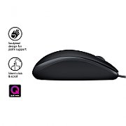 Logitech B110 Silent mouse Ambidextrous USB Type-A Optical 1000 DPI