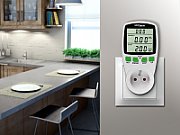 Greenblue GB202 wattmeter White 0 - 9999 W Built-in display LCD