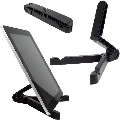 Stand Telefon SPACER. SPDH-FLIP-01-BK,  Pliabil, Ajustabil si compatibil cu SmartPhone-urile pana in 7 , Negru,,  SPPS-FLIP