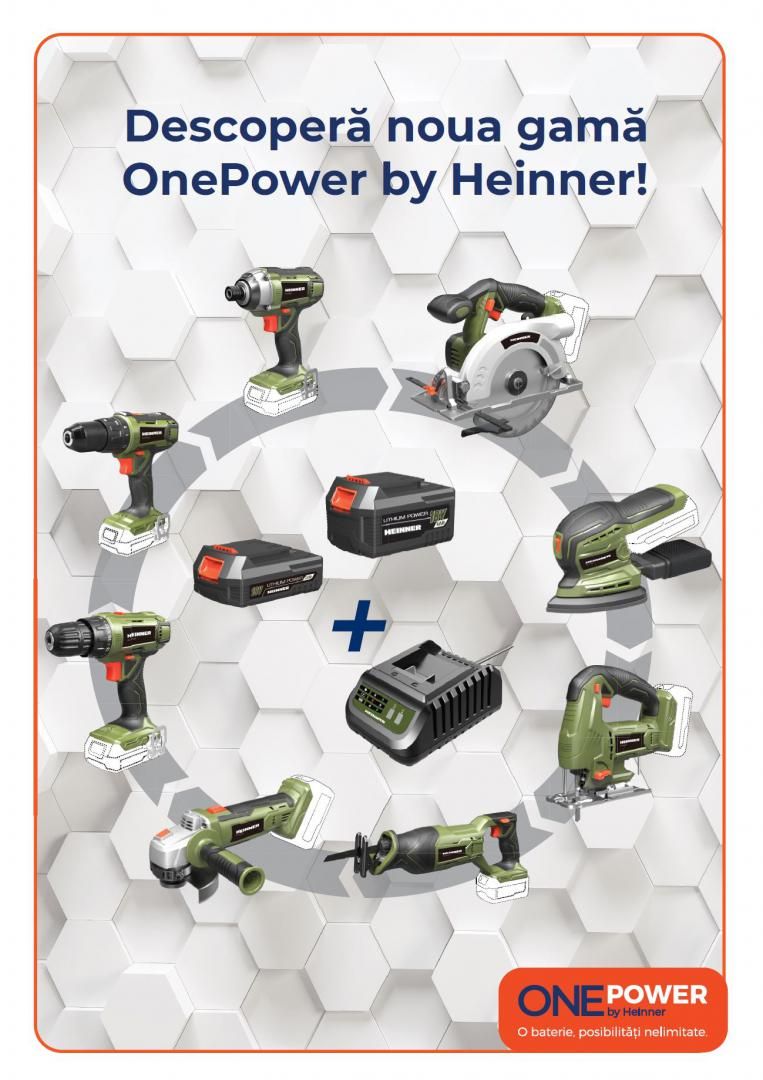 ONEPOWER HEINNER SLEFUITOR 18V 1200 OPM