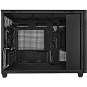 Carcasa Asus AP201 Mesh Black mATX  Case Size Small Tower Motherboard Support Micro-ATX Mini-ITX Drive Bays 1 x 2.5  Bay 3 x 2.5 /3.5  Combo Bay Expansion Slots 4 Front I/O Port 1 x Headphone 1 x Microphone 2 x USB 3.2 Gen1 1 x USB 3.2 Gen2 Type C Radiator Support (Top) 120 mm 140 mm 240 mm 280 mm