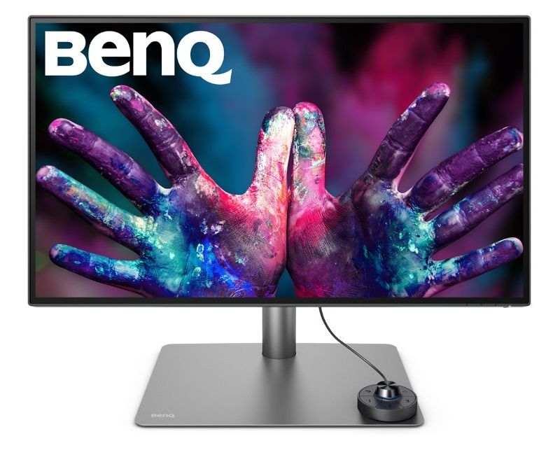Monitor 27 inch LED BenQ PD2725U 3840 x 2160 pixeli, 60 Hz, 5 ms, Negru