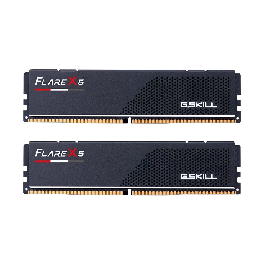 Memorie G.Skill Flare X5 32 GB DDR5 6000 MHz CL32, kit 2 x 16 GB, EXPO, Negru