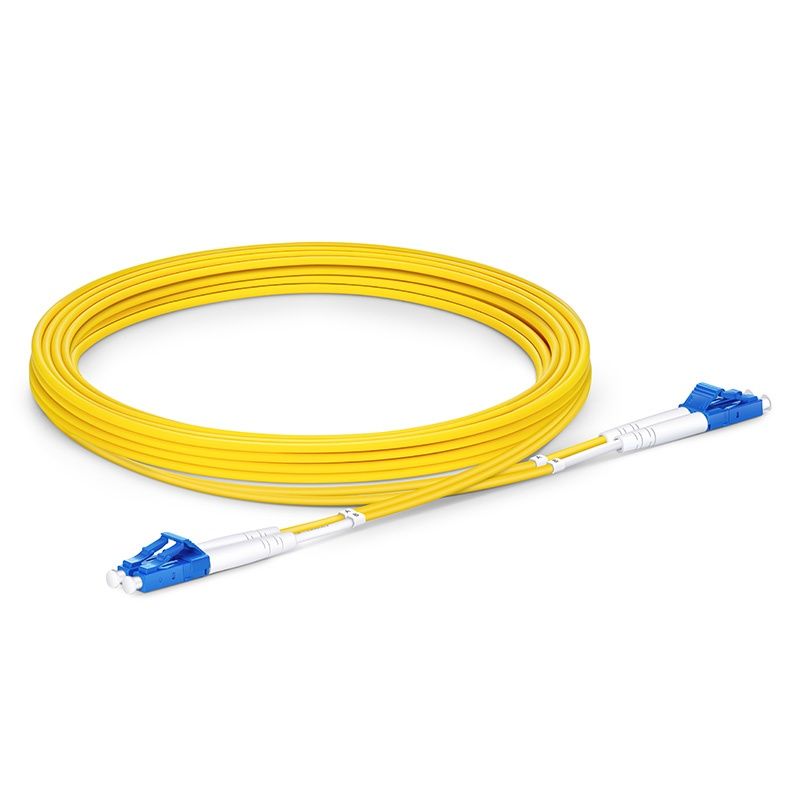 Patchcord FO LC/PC-LC/PC, SM OS2 9/125, manta LSZH 2.0mm, duplex 1m,  LC-LC-SM/DX-1