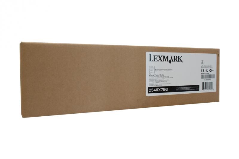 Waste toner Lexmark C540X75G, black, 36 k mono, 18 k color, C2132 , C540n , C543dn , C544dn , C544dtn , C544dw , C544n , C546dtn , CS310dn , CS310n , CS410dn , CS410dtn , CS410n , CS510de , CS510dte , CX310dn , CX310n , CX410de , CX410de with 3 year Onsite Service , CX410dte , CX410e , CX510de