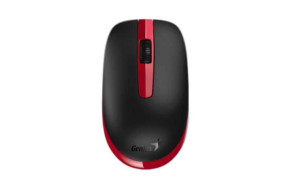 MOUSE Genius, „NX-7007 , PC sau NB, wireless, 2.4GHz, optic, 1200 dpi, butoane/scroll 3/1, , rosu, „31030026404”