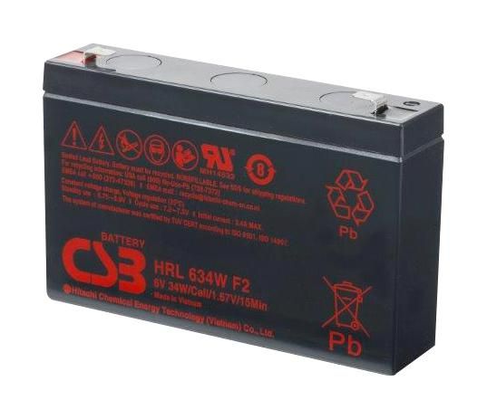 ACCU CSB HRL634W 6V/9AH