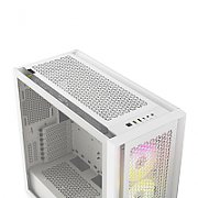 Carcasa Corsair iCUE 5000D RGB Airflow, Middle Tower, eATX, Alb