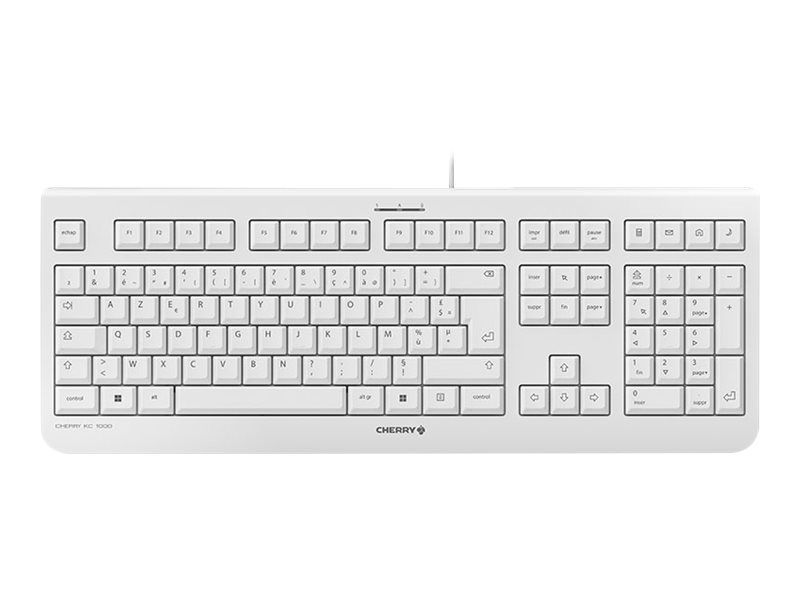 Cherry Keyboard STREAM [FR] pale grey