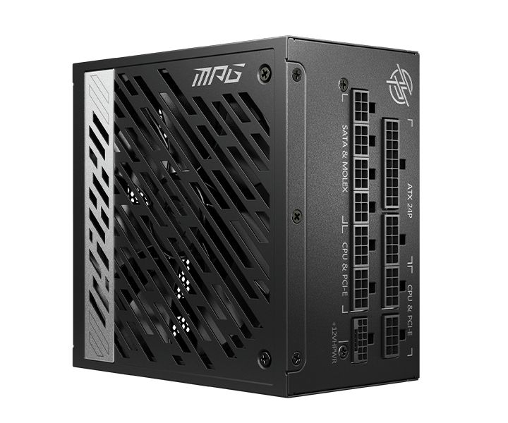 Sursa MSI MPG A1000G PCIE5 80+ GOLD  Efficiency Rating 80 PLUS Gold (up to 90%) Modular Yes (fully modular) Fan Size 135 mm Fan Bearing Fluid Dynamic Bearing Dimensions (DxWxH) 150 x 150 x 86 mm PFC Type Active PFC Input Voltage Range 100~240 VAC Power Watt 1000W Power Excursion 2000W (*up to 200%