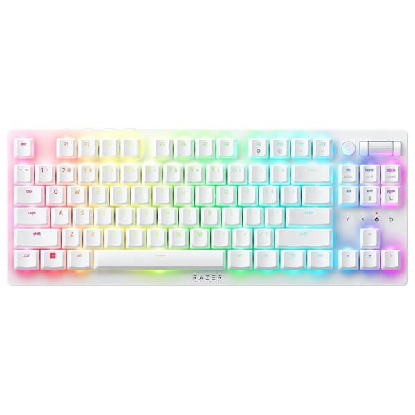 KB RAZER DEATHSTALKER V2 PRO TKL (RED SWITCH) - WHITE - US Layout