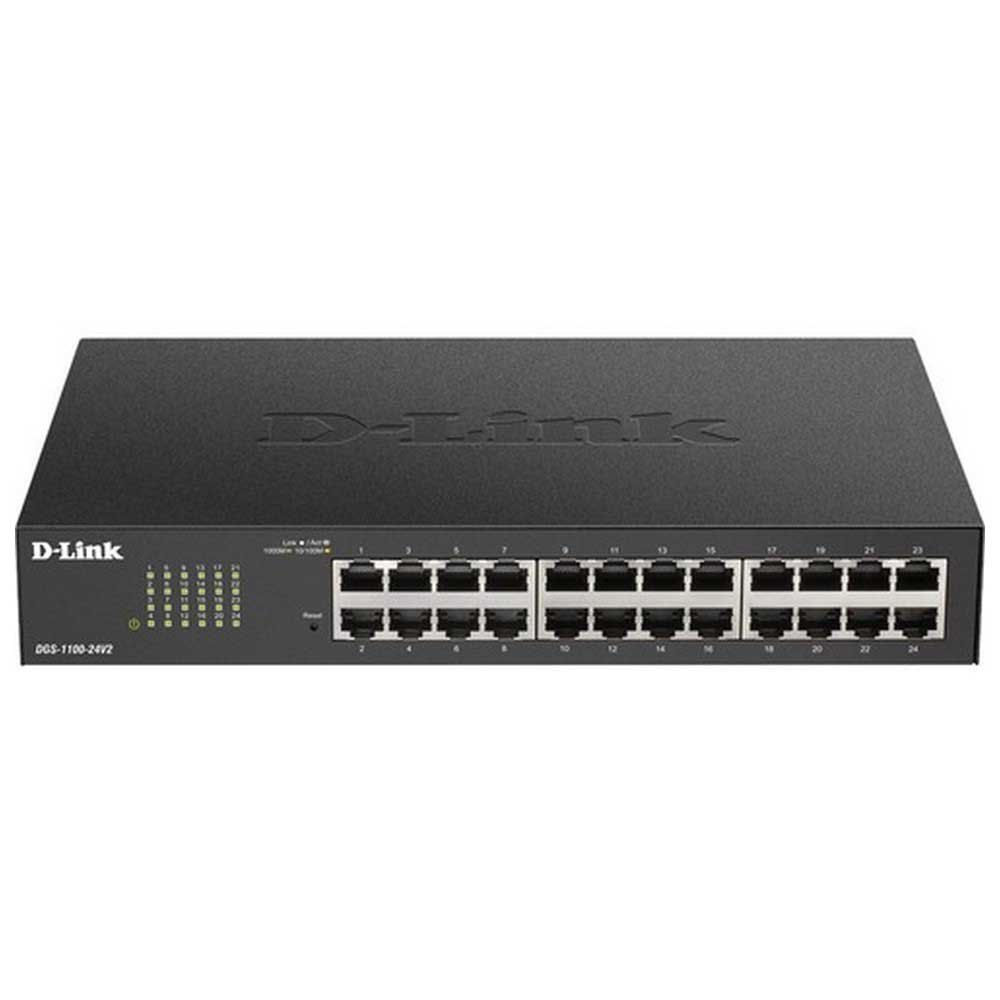 Switch D-Link DGS-1100-24V2/E, 24 porturi 10 / 100 / 1000 MBs
