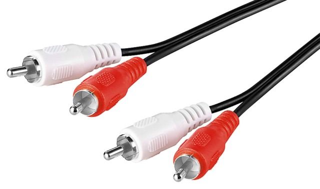 Audio cable 10m 2 x RCA male to 2 x RCA male
CABLE-452
KPO2610
Packaging: bulk 1 pc.
