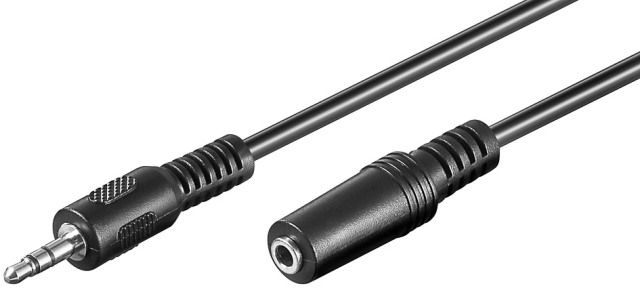 Audio cable 5m 3.5mm male stereo jack to 3.5mm female stereo jack
CABLE-423
KPO2744
Packaging: bulk 1 pc.