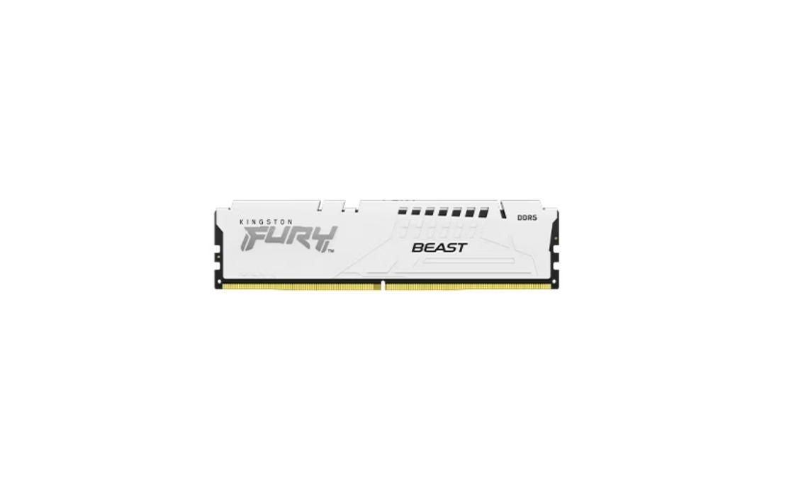 Memorie Kingston FURY Beast 32 GB DDR5 5600 MHz CL36, XMP 3.0 / EXPO, Alb