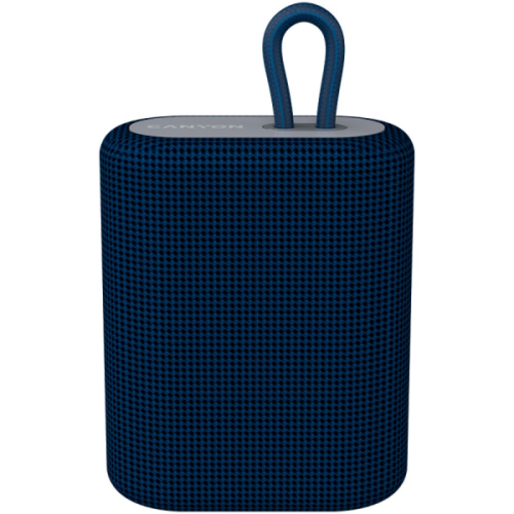CANYON BSP-4, Bluetooth Speaker, BT V5.0, BLUETRUM AB5365A, TF card support, Type-C USB port, 1200mAh polymer battery, Yellow, cable length 0.42m, 114*93*51mm, 0.29kg