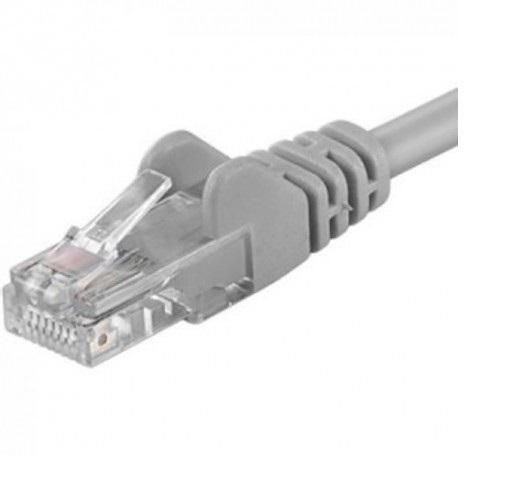 Patch cord  RJ45, 1.5 m, gri, cupru