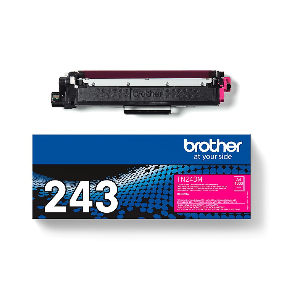 Cartus toner Brother TN-243M ,Magenta ,1000 pagini ,Original (TN-243M)