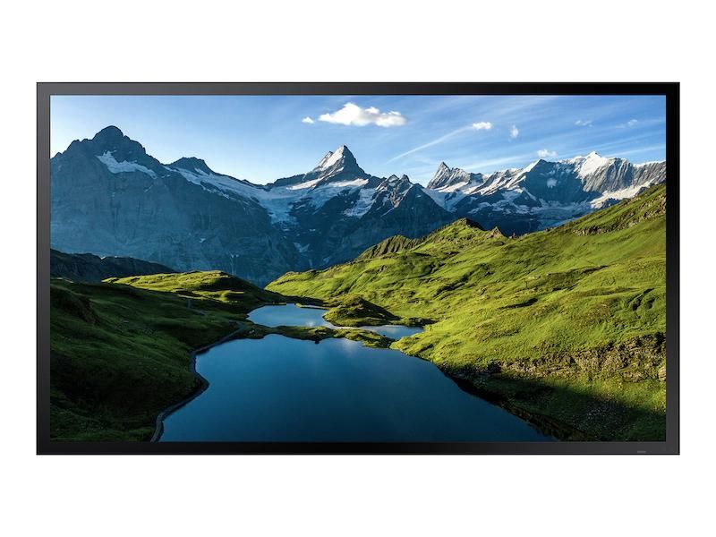 Ecran profesional Monitor HighBrightness Outdoor Samsung OH55A, 55  (140cm), FHD, operare 24/7, luminozitate 3500nit, timp raspuns 6ms, contrast 6000:1, Tizen 4.0, MagicINFO S6, CPU A72*4, RAM 2.5GB, stocare 8GB, Polarized Sun Glasses Viewable in any direction, HD Base T for Long Distance