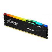 Memorie Kingston FURY Beast 64 GB DDR5 5600 MHz CL36, kit 2 x 32 GB, XMP 3.0 / EXPO, Negru, RGB