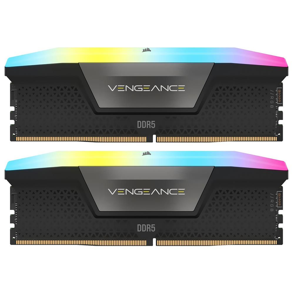 Memorie Corsair Vengeance 32 GB DDR5 7000 MHz CL34, kit 2 x 16 GB, XMP 3.0, Negru, RGB