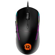 CANYON Shadder GM-321, Optical gaming mouse, Instant 725F, ABS material, huanuo 5 million cycle switch, 1.65M braided cable with magnet ring, weight: 100g, Size: 126*63.4*39.7mm, Black