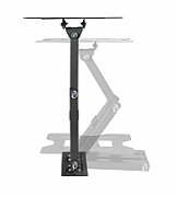 Suport de perete Akai cu inclinatie +3/-10°, diagonala display 23 -43 , VESA min. 100x100, VESA max. 200x200, suporta pana la 30kg, distanta fata de perete MAX 378mm, negru