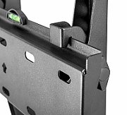 Suport de perete Akai cu inclinatie +12/-12°, diagonala display 23 -42 , VESA min. 75x75, VESA max. 200x200, suporta pana la 30kg, distanta fata de perete 53mm, negru