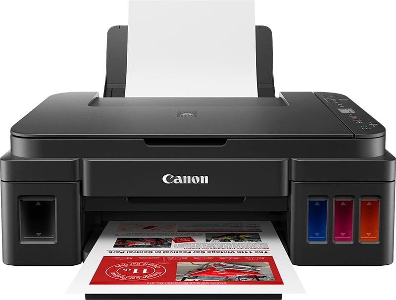 Imprimanta multifunctionala inkjet color Canon G3410, A4, USB 2.0, Wi-Fi, 8.8 ppm negru, 5 ppm color